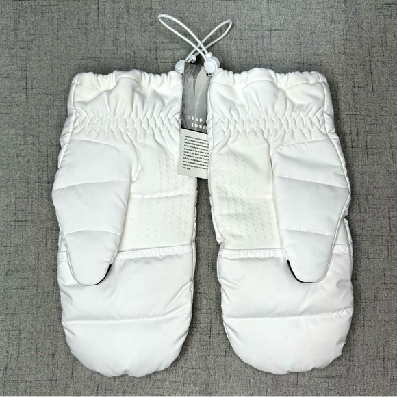 Lululemon Wunder Puff Down Mittens White Unisex Large XL NWT - Picture 3 of 8